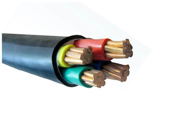 ΚΙΝΑ Μονωμένο PVC καλώδιο τροφοδοσίας τέσσερα πιστοποιητικών 0.6/1kV CE ηλεκτρικό καλώδιο αγωγών χαλκού πυρήνων προμηθευτής