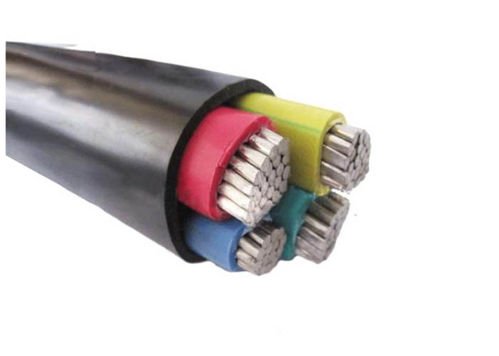 ΚΙΝΑ Τρία και μισός αγωγός αργιλίου Unarmour Cable1000V καλωδίων πυρήνων μονωμένος PVC προμηθευτής