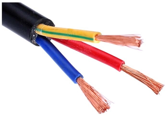 ΚΙΝΑ Η μόνωση PVC/το τυλιγμένο καλώδιο τρία καλωδίων Eletrical αφαιρεί τον πυρήνα τα πρότυπα IEC καλωδίων Acc.To προμηθευτής