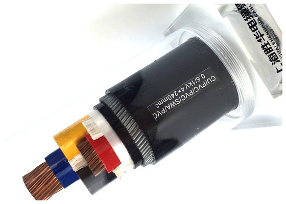ΚΙΝΑ 0.6/1kV μονωμένα PVC καλώδια με ηλεκτρικό καλώδιο της LV χαλύβδινων συρμάτων το θωρακισμένο προμηθευτής