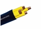 0.6/ 1kV τέσσερα κίτρινα μονωμένα PVC καλώδια πυρήνων CU/PVC/PVC για τη μετάδοση δύναμης προμηθευτής
