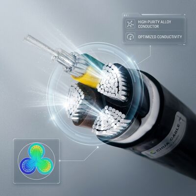 ΚΙΝΑ NYY 4x25mm2 PVC Insulated Cable 90C High Temperature Underground 0.6/1kV IEC60502 Power Wire προμηθευτής