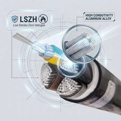 ΚΙΝΑ NYY 1x120mm2 PVC Insulated Single Core Cable 90C Power Station 0.6/1kV IEC60502 προμηθευτής