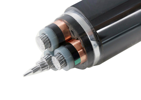 Ομάδα Shenghua 240mm2 XLPE 3 πυρήνες Blinded MV Ηλεκτρικό καλώδιο καλωδίωση Ζυγισμένη 15kV χάλυβα ταινία Blinded αλουμινίου καλώδιο προμηθευτής