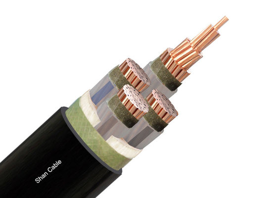 NYY 4x25mm2 Oxygen-Free Copper PVC Insulated Power Cable for Underground Use 0.6/1kV προμηθευτής