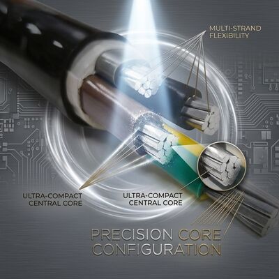 NYM 3x2.5mm2 UV Resistant PVC Insulated Cable Outdoor Lighting 450/750V IEC60228 προμηθευτής