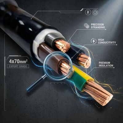 LSZH 3x2.5mm2 PVC Insulated Building Cable Low Smoke Zero Halogen Flame Retardant 450/750V προμηθευτής