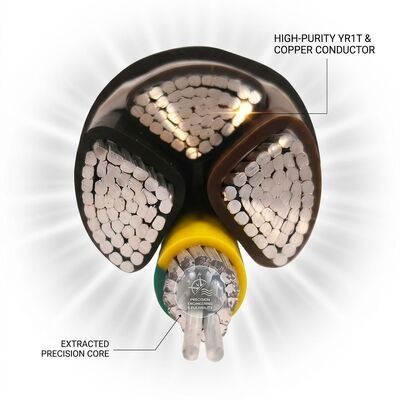 LSZH 7x1.5mm2 PVC Insulated Control Cable Halogen Free Subway 450/750V IEC60228 προμηθευτής