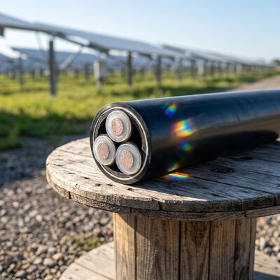 UV Resistant Aerial 0.6/1kV 3x185mm2 Aluminium XLPE Insulated Power Cable προμηθευτής