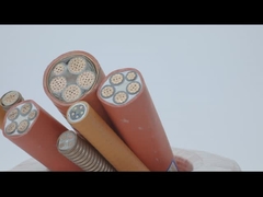 Η πυρκαγιά εκτίμησε τον υψηλής θερμοκρασίας αγωγό χαλκού καλωδίων προσαραγμένο IEC60331